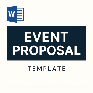 Event Proposal Template (Word)