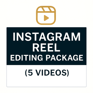 Instagram Reel Editing Package (5 Videos)