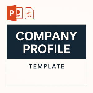 Company Profile Template (PowerPoint + PDF)
